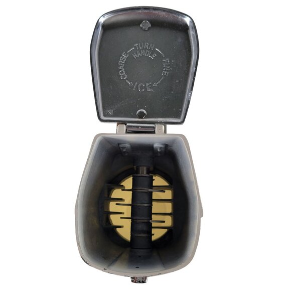 Vtg MCM c1950s Swing-A-Way 1809 Hand Crank Wall Mount Ice Crusher White Model 50 - Picture 6 of 14